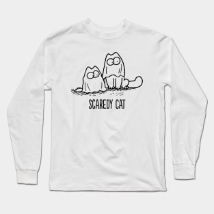 Simon's Cat Scaredy Cat Long Sleeve T-Shirt